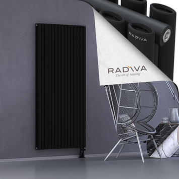 Tano Alüminyum Radyatör 1800x862 Siyah Alt Sağ 50mm