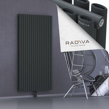 Tano Alüminyum Radyatör 1800x978 Koyu Antrasit Alt Orta 50mm