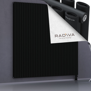 Tano Alüminyum Radyatör 2000x2254 Siyah Alt Sağ 50mm