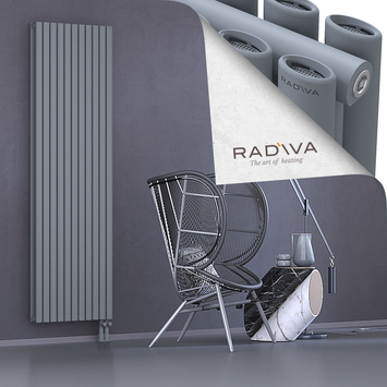 Tano Alüminyum Radyatör 2000x630 Gri Alt Sağ 50mm