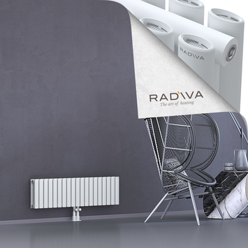Tano Alüminyum Radyatör 300x1094 Beyaz Alt Orta 50mm