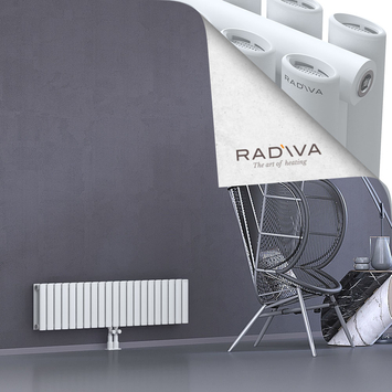 Tano Alüminyum Radyatör 300x1210 Beyaz Alt Orta 50mm