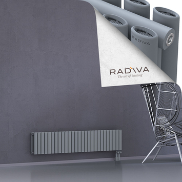Tano Alüminyum Radyatör 300x1558 Gri Alt Sağ 50mm