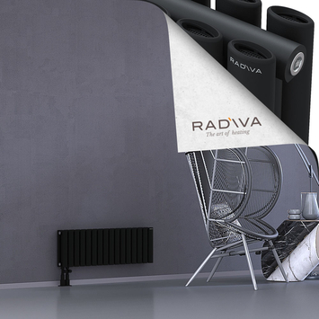 Tano Alüminyum Radyatör 300x920 Siyah Alt Sol 50mm