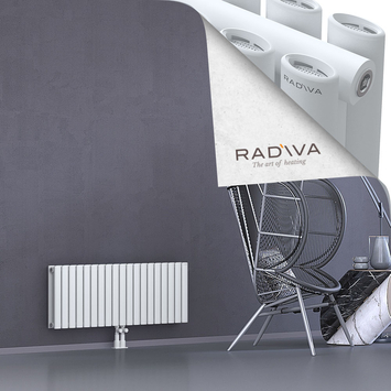 Tano Alüminyum Radyatör 400x1094 Beyaz Alt Orta 50mm