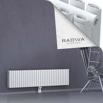 Tano Alüminyum Radyatör 400x1848 Beyaz Alt Orta 50mm
