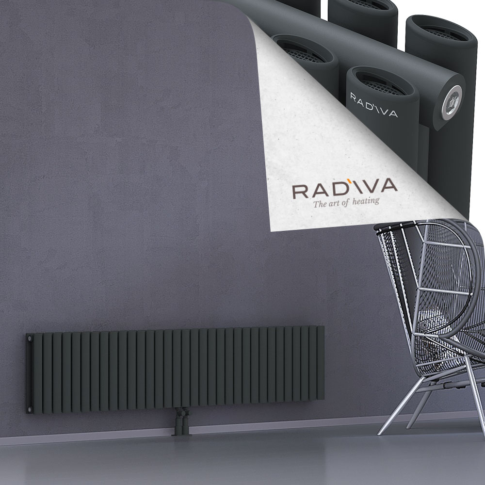 Tano Alüminyum Radyatör 400x1906 Koyu Antrasit - 2