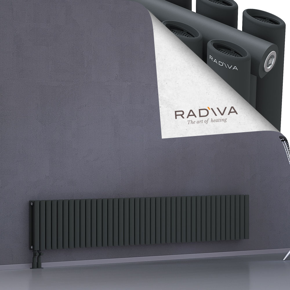 Tano Alüminyum Radyatör 400x2370 Koyu Antrasit - 4