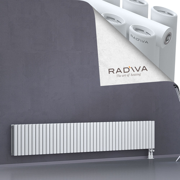 Tano Alüminyum Radyatör 400x2486 Beyaz Alt Sağ 50mm