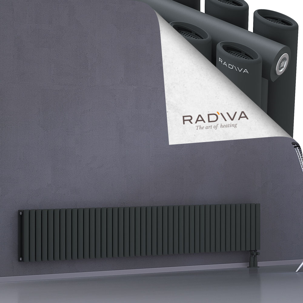 Tano Alüminyum Radyatör 400x2486 Koyu Antrasit - 3