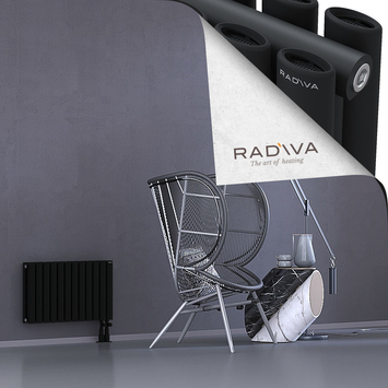 Tano Alüminyum Radyatör 400x688 Siyah Alt Sağ 50mm