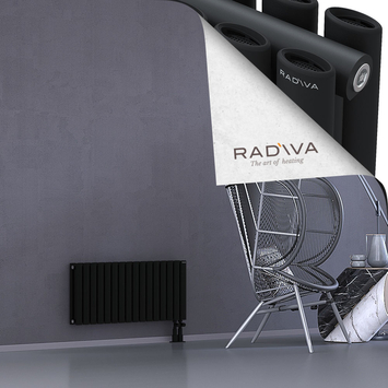 Tano Alüminyum Radyatör 400x920 Siyah Alt Sağ 50mm