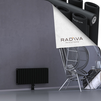 Tano Alüminyum Radyatör 400x978 Siyah Alt Orta 50mm