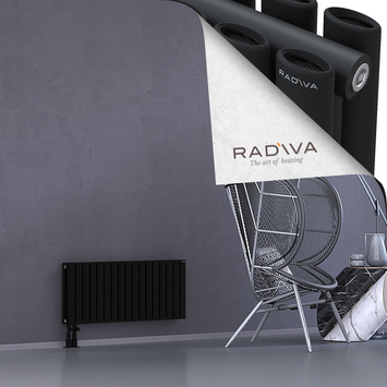 Tano Alüminyum Radyatör 400x978 Siyah Alt Sol 50mm