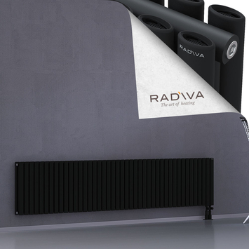 Tano Alüminyum Radyatör 500x2486 Siyah Alt Sağ 50mm