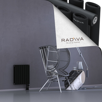 Tano Alüminyum Radyatör 500x456 Siyah Alt Sağ 50mm