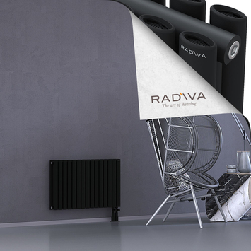 Tano Alüminyum Radyatör 500x862 Siyah Alt Sağ 50mm