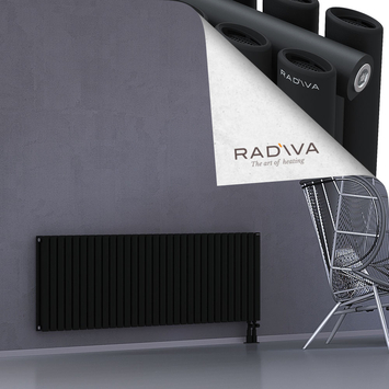 Tano Alüminyum Radyatör 600x1790 Siyah Alt Sağ 50mm