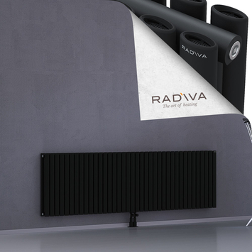 Tano Alüminyum Radyatör 600x2196 Siyah Alt Orta 50mm