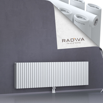 Tano Alüminyum Radyatör 600x2254 Beyaz Alt Orta 50mm