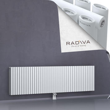 Tano Alüminyum Radyatör 600x2428 Beyaz Alt Orta 50mm