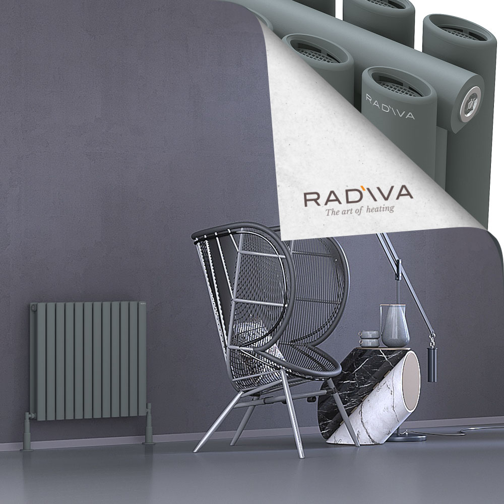 Tano Alüminyum Radyatör 600x688 Antrasit - 1