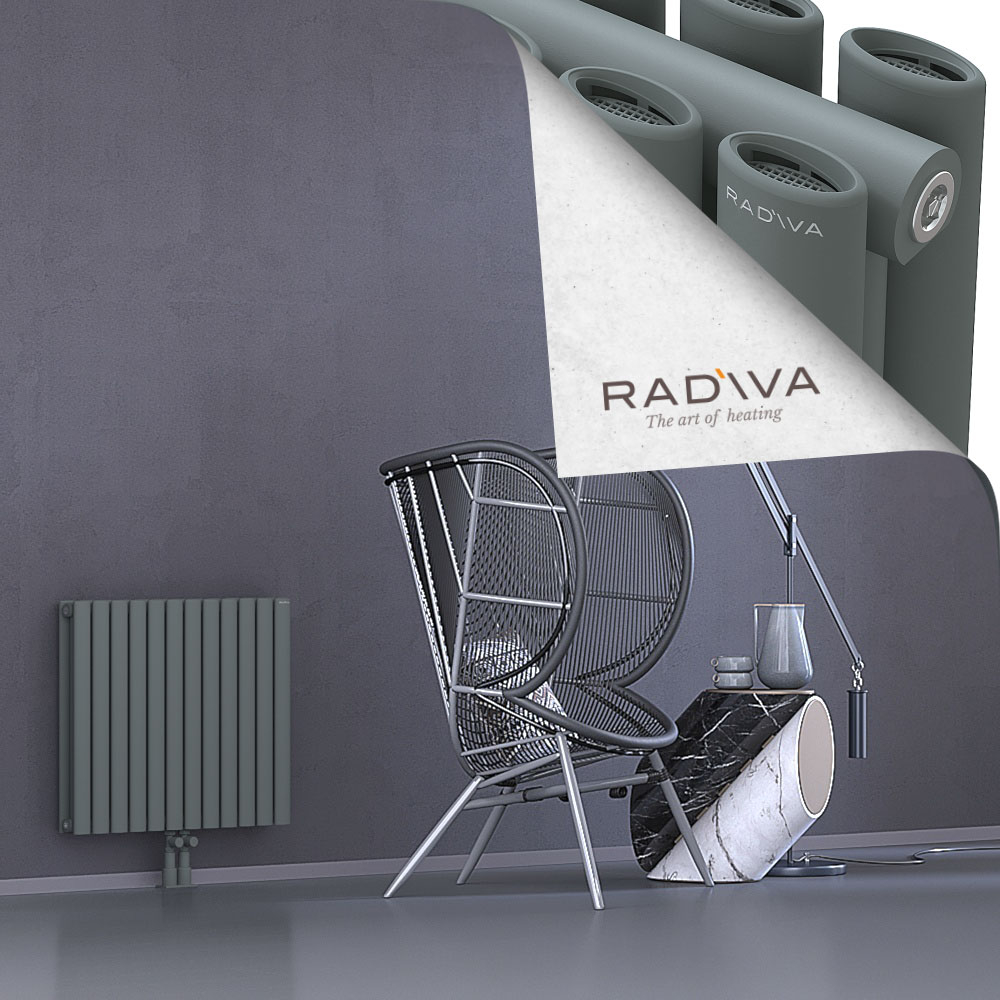 Tano Alüminyum Radyatör 600x688 Antrasit - 2