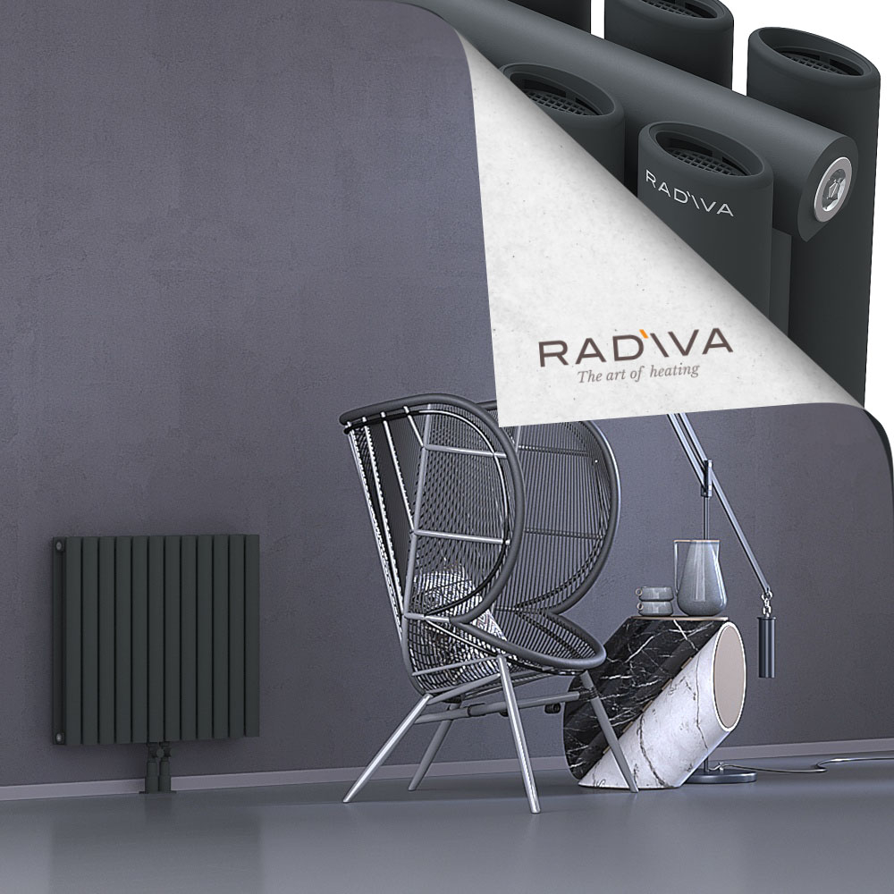 Tano Alüminyum Radyatör 600x688 Koyu Antrasit - 2