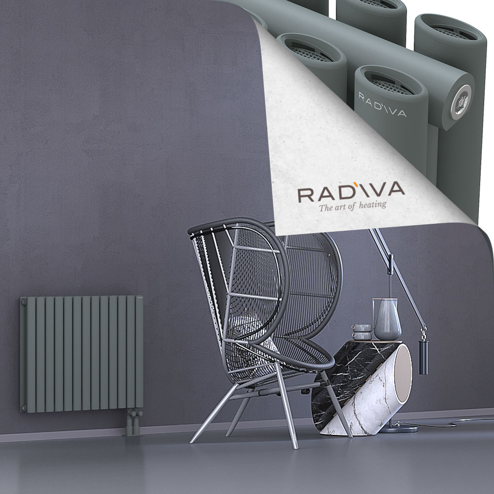 Tano Alüminyum Radyatör 600x746 Antrasit - 3
