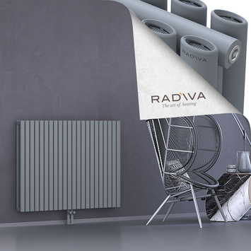 Tano Alüminyum Radyatör 900x1268 Gri Alt Orta 50mm