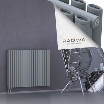 Tano Alüminyum Radyatör 900x1268 Gri Alt Sol 50mm