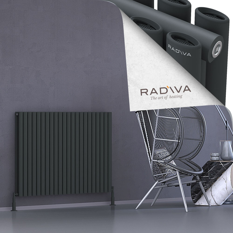 Tano Alüminyum Radyatör 900x1268 Koyu Antrasit 