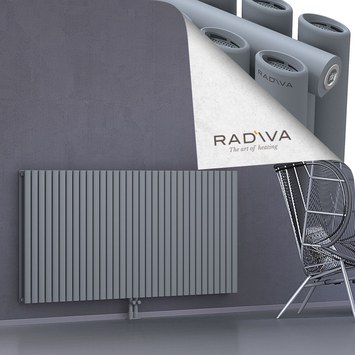 Tano Alüminyum Radyatör 900x1906 Gri Alt Orta 50mm