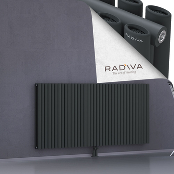 Tano Alüminyum Radyatör 900x2080 Koyu Antrasit Alt Orta 50mm