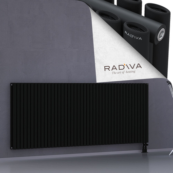 Tano Alüminyum Radyatör 900x2486 Siyah Alt Sağ 50mm