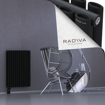 Tano Alüminyum Radyatör 900x688 Siyah Alt Sol 50mm