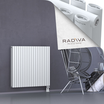 Tano Radiateur En Aluminium 1000x1152 Blanc Bas à droite 50mm