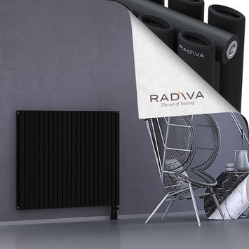 Tano Radiateur En Aluminium 1000x1268 Noir Bas à droite 50mm
