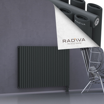 Tano Radiateur En Aluminium 1000x1558 Anthracite Foncé Bas à droite 50mm