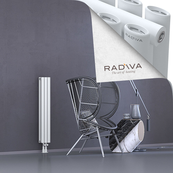 Tano Radiateur En Aluminium 1000x166 Blanc Bas Milieu 50mm