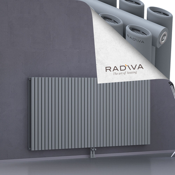 Tano Radiateur En Aluminium 1000x2196 Gris Bas Milieu 50mm