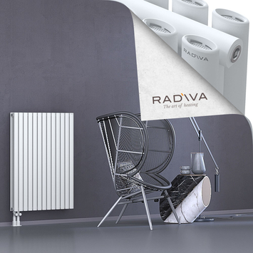 Tano Radiateur En Aluminium 1000x746 Blanc Bas à gauche 50mm