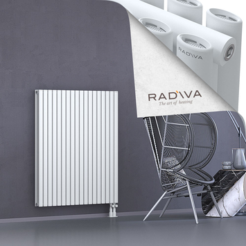 Tano Radiateur En Aluminium 1200x1036 Blanc Bas à droite 50mm