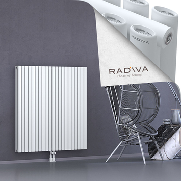 Tano Radiateur En Aluminium 1200x1210 Blanc Bas Milieu 50mm