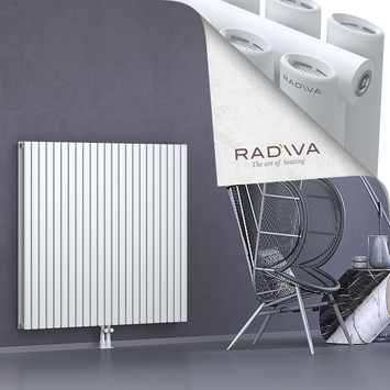 Tano Radiateur En Aluminium 1200x1326 Blanc Bas Milieu 50mm