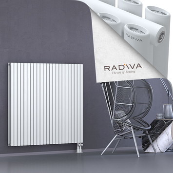 Tano Radiateur En Aluminium 1200x1326 Blanc Bas à droite 50mm
