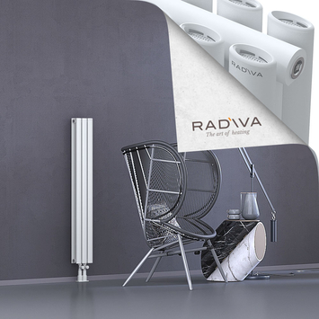 Tano Radiateur En Aluminium 1200x166 Blanc Bas Milieu 50mm
