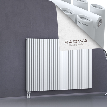 Tano Radiateur En Aluminium 1200x1964 Blanc Bas à gauche 50mm