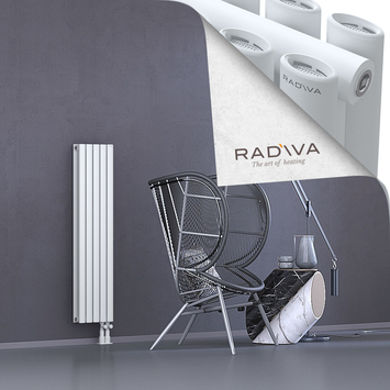 Tano Radiateur En Aluminium 1200x282 Blanc Bas à droite 50mm