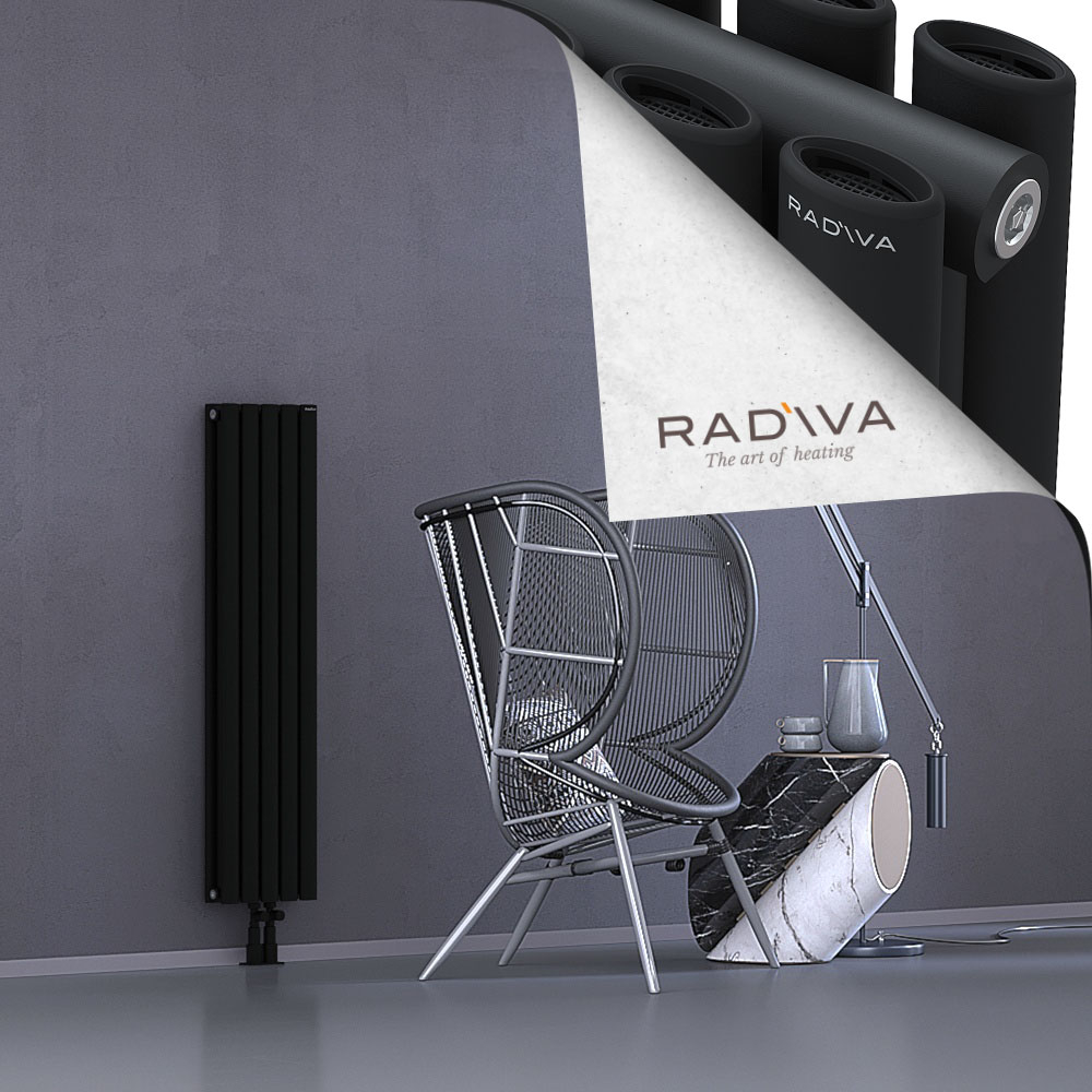 Tano Radiateur En Aluminium 1200x282 Noir - 2